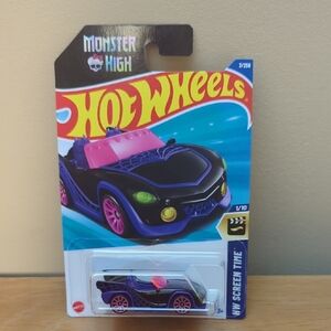 Hot Wheels Monster High Car new